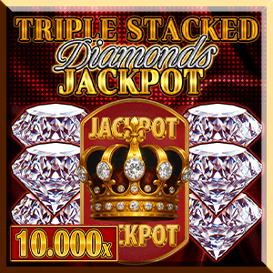 Triple Stacked Diamond Jackpot