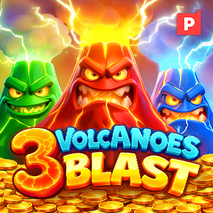 3 Volcanoes Blast casino game by Platipus