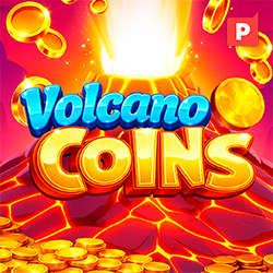 Volcano Coins casino game by Platipus